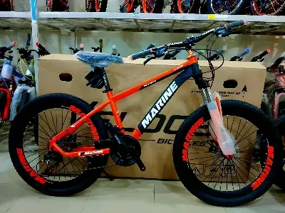 Picture of 26 inchi 21 Speed Gear Cycle With Suspension Lockout fork High Rim Coloring Fat Spoke With Shimano Parts