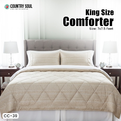 Picture of Country Soul Chinise Microfiber King Size Comforter 7 Feet By 7.5 Feet Super Soft