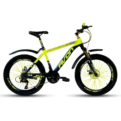 Picture of 26 inchi 21 Speed Gear Cycle With Suspension Lockout fork High Rim Coloring Fat Spoke With Shimano Parts
