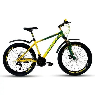 Picture of 26 inchi 21 Speed Gear Cycle With Suspension Lockout fork High Rim Coloring Fat Spoke With Shimano Parts