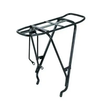 Picture of Gear Bicycle Steel Carrier. Bicycle Rear Seat. Cycle Back Seat. Easily Installable Cycle Carrier -Black
