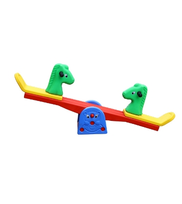Picture of Twin Bob Classic Seesaw Easy Set Up Playset for Indoor Outdoor Backyard, Easy to Store, Safe Toy for Toddler, Kids Premium Kids Plastic Slide – Indoor & Outdoor Baby Slider | Durable & Safe Children Playground Toy