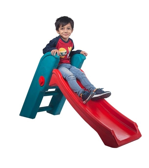 Picture of Rocking Slider Easy Set Up Playset for Indoor Outdoor Backyard, Easy to Store, Safe Toy for Toddler, Kids Premium Kids Plastic Slide – Indoor & Outdoor Baby Slider | Durable & Safe Children Playground Toy