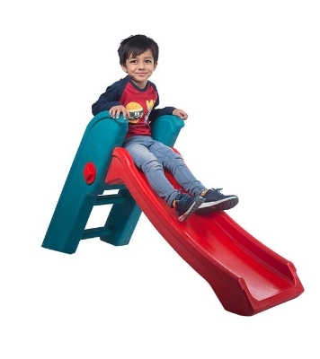 Picture of Rocking Slider Easy Set Up Playset for Indoor Outdoor Backyard, Easy to Store, Safe Toy for Toddler, Kids Premium Kids Plastic Slide – Indoor & Outdoor Baby Slider | Durable & Safe Children Playground Toy