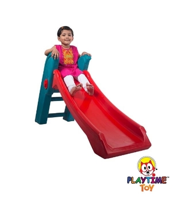 Picture of Roto Big Slider Easy Set Up Playset for Indoor Outdoor Backyard, Easy to Store, Safe Toy for Toddler, KidsPremium Kids Plastic Slide – Indoor & Outdoor Baby Slider | Durable & Safe Children Playground Toy