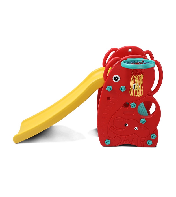 Picture of Elephant Slider Easy Set Up Playset for Indoor Outdoor Backyard, Easy to Store, Safe Toy for Toddler, Kids Premium Kids Plastic Slide – Indoor & Outdoor Baby Slider | Durable & Safe Children Playground Toy