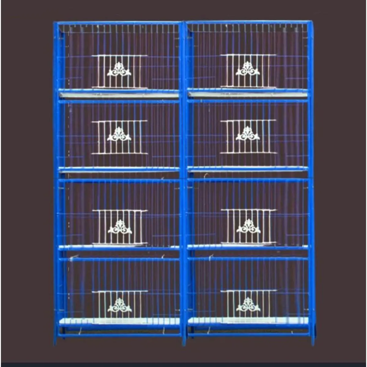 Picture of 1-8 Floor Nut System Folding Cage Made by 13no. Wire With plastic coded on China Model Pigeon Cage Each Floor Size Select Before order Premium Folding Pigeon Cage – 24×18×14 Inches | Plastic Coated Wire, Easy Transport & Durable Quality Cash On Delivery A