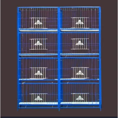 Picture of 1-8 Floor Nut System Folding Cage Made by 13no. Wire With plastic coded on China Model Pigeon Cage Each Floor Size Select Before order Premium Folding Pigeon Cage – 24×18×14 Inches | Plastic Coated Wire, Easy Transport & Durable Quality Cash On Delivery A
