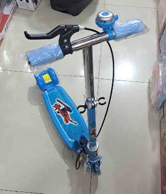 Picture of Kids Lighting Wheel Kick Scooter for Kids – Adjustable Handlebar, LED Light Wheels, Anti-Slip Deck, Durable Frame, Outdoor & Indoor Children Ride