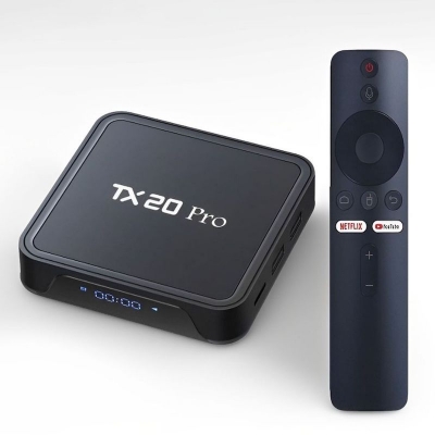 Picture of TX20 Pro 12K ULTRA HD Android Smart TV Box  Free Dish Channel, Bluetooth Remote with Warranty