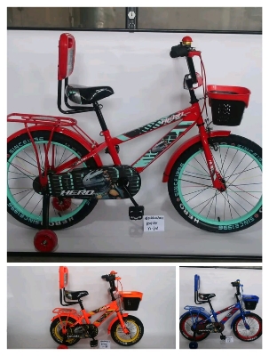 Picture of 20 Inch Boys Bicycle with Back Seat Carrier, Front Basket, Full Wheel Mudguard & Chain Protector – Durable & Safe City Cycle for Kids and Teenagers