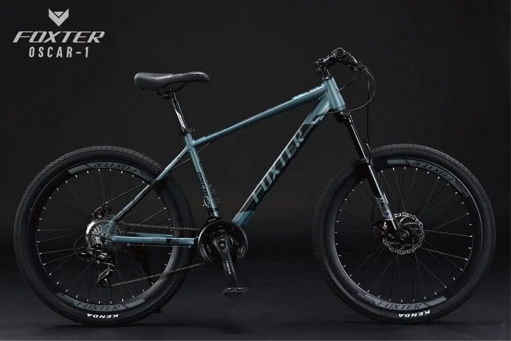Picture of Foxter 26 inchi 21 Speed Gear Cycle With Suspension Lockout fork High Rim Coloring Fat Spoke With Shimano Parts