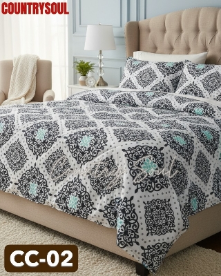 Picture of Country Soul Chinise Microfiber King Size Comforter, 7 Feet By 7.5 Feet, Super Soft, 8 Ounch Padding, Comes With Excellent Bag 1 Pcs