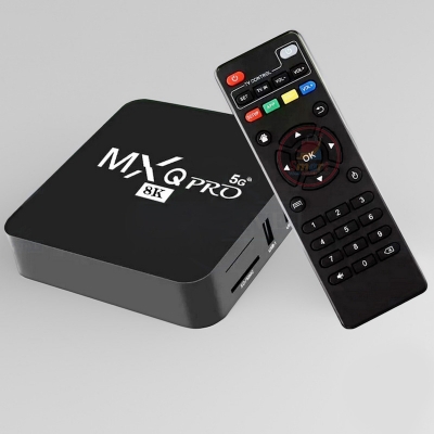 Picture of MXQ Pro 8K 5G Android Smart TV Box  -  8GB/128GB, Free Dish Line TV Channel, Android TV Box , 4K TV Box Authentic Make