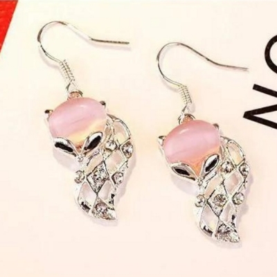 Picture of new  dongda opal long  earrings  female long tassel earrings