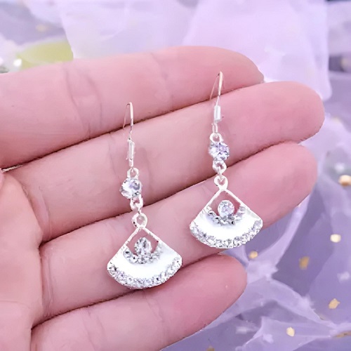 Picture of new  dongda opal long  earrings  female long tassel earrings