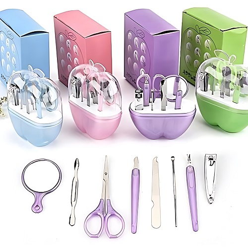 Picture of Nail Cutter Apple Gift baby 8 piece set