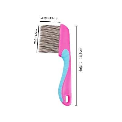 Picture of Long Non slip Handle Short Stainless Steel Hair Lice(1pcs)