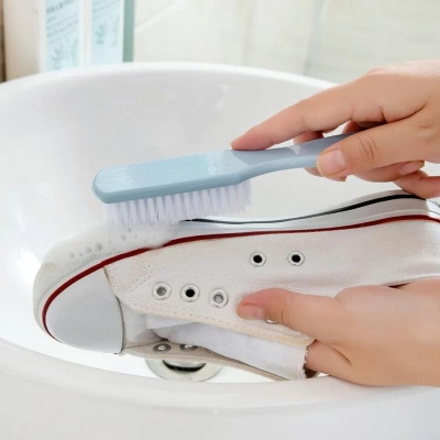 Picture of Plastic small cleaning plain soft hair washing  shoes brush 1pcs