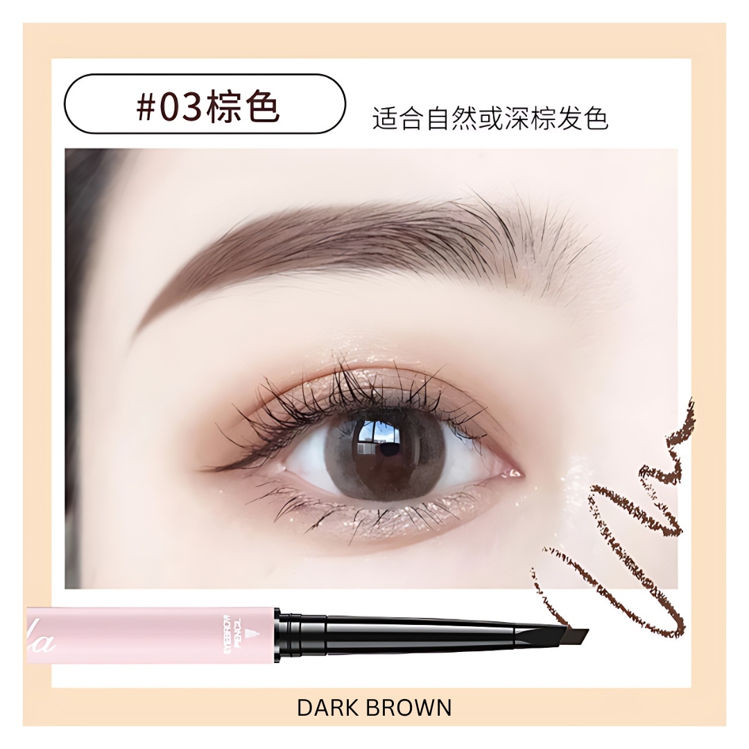 Picture of LAMEILA FOR SOFT MIST BROW FEEL WATERPROOF DOUBLE HEAD EYEBROW PENCIL(1pcs)