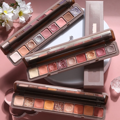 Picture of Lamela 9 colors long-lasting matte and shimmer eyeshadow palette(1pcs)