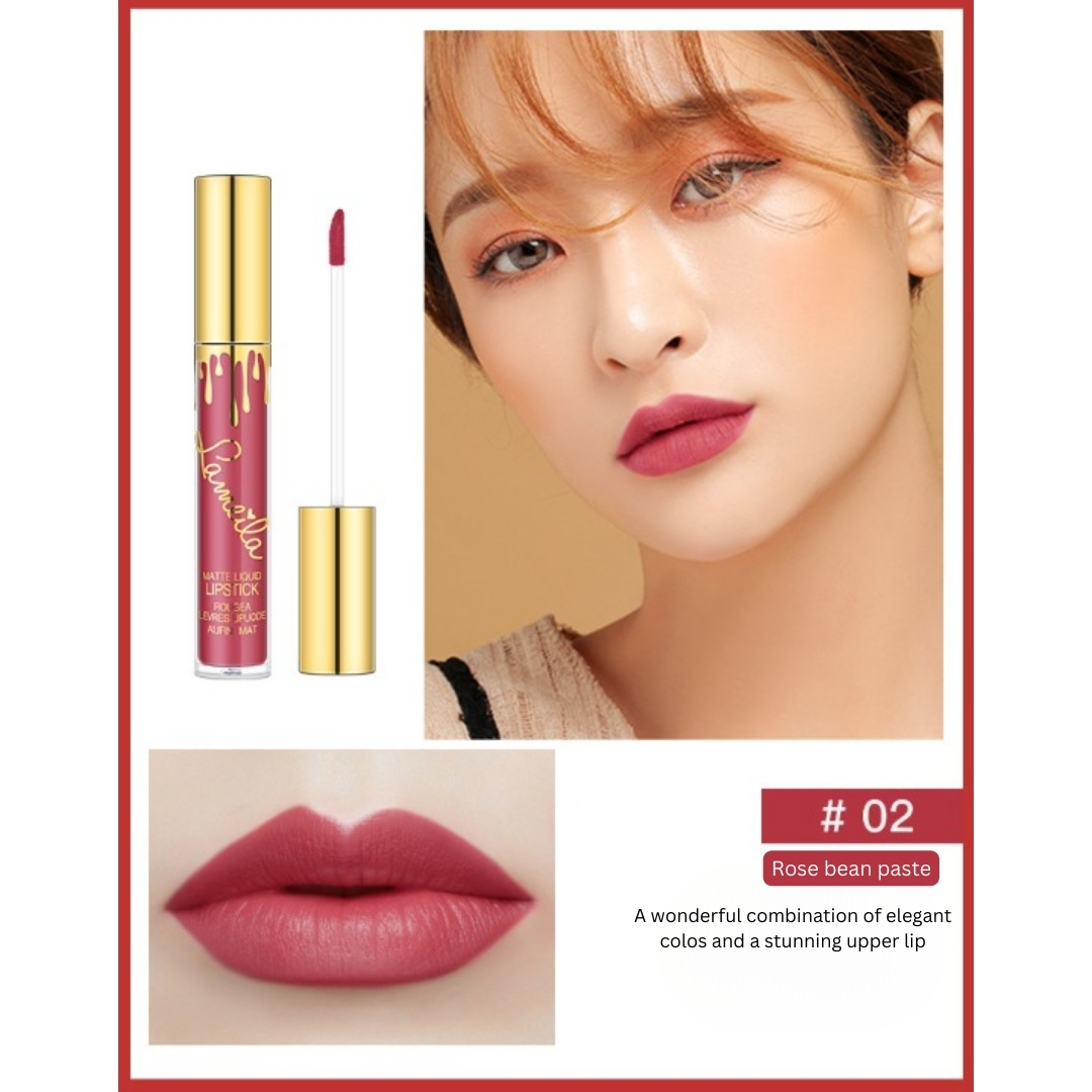 Picture of LAMEILA WATERPROOF LONG LASTING MATTE LIQUID LIPSTICK-02