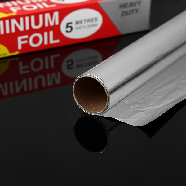 Picture of aluminum foil baking tools Japanese -style barbecue tin foil, aluminum foil paper baking paper barbecue paper wrap foil paper(5 meters)(1pcs)