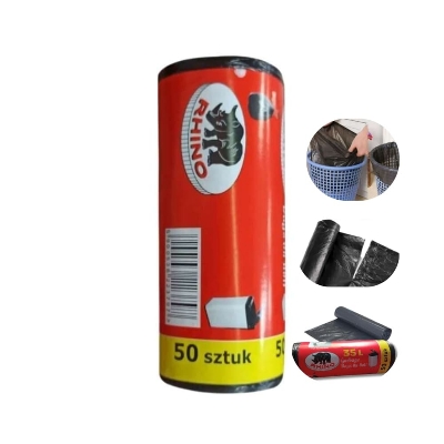 Picture of kitchen garbage bag/offices garbage bag(50pcs)