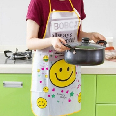 Picture of Kitchen cooking apron chef women men apron cute half-length sleeveless(1pcs)