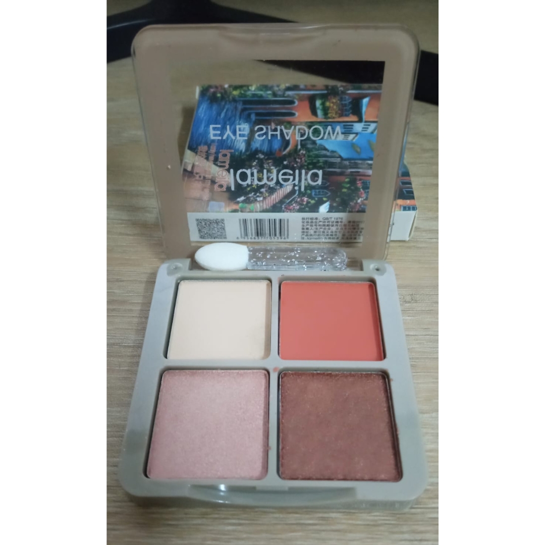 Picture of Lameila play Four color eyes eyeshadow palette-04(1pcs)