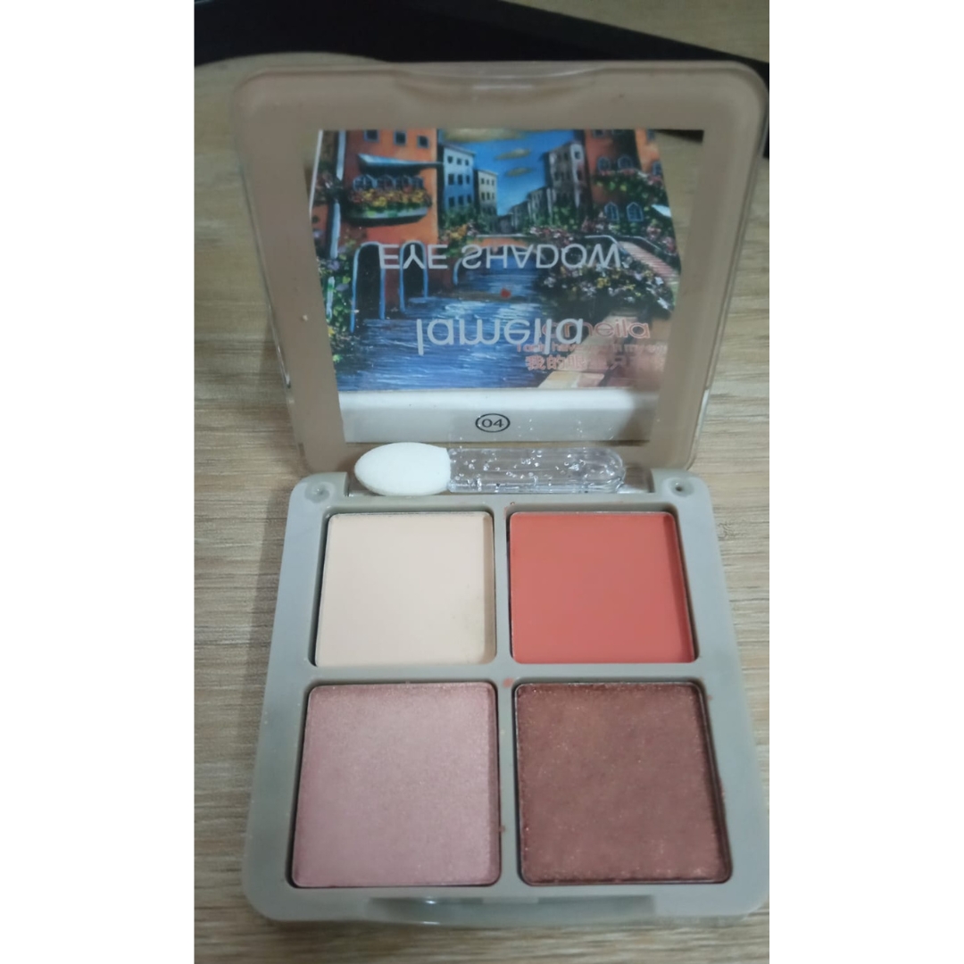 Picture of Lameila play Four color eyes eyeshadow palette-04(1pcs)