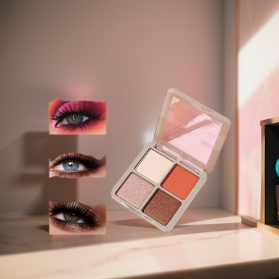 Picture of Lameila play Four color eyes eyeshadow palette-04(1pcs)