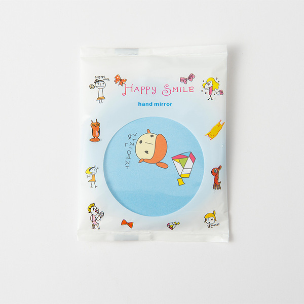 Picture of Gift cartoon small mirror mini portable pocket bag small mirror tinplate small round mirror