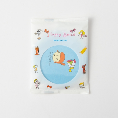 Picture of Gift cartoon small mirror mini portable pocket bag small mirror tinplate small round mirror