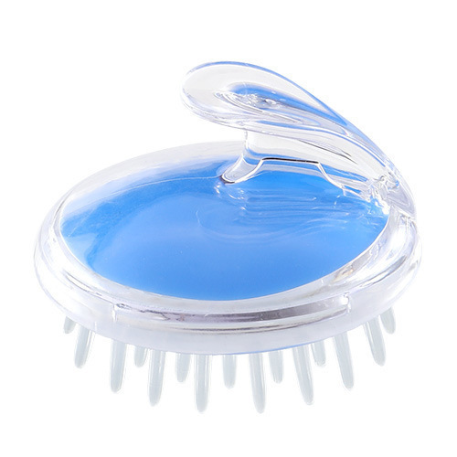 Picture of "Silicone Bath Brush, Crystal Transparent Head Massager, Scalp Protection Airbag Comb, Shampoo Artifact"