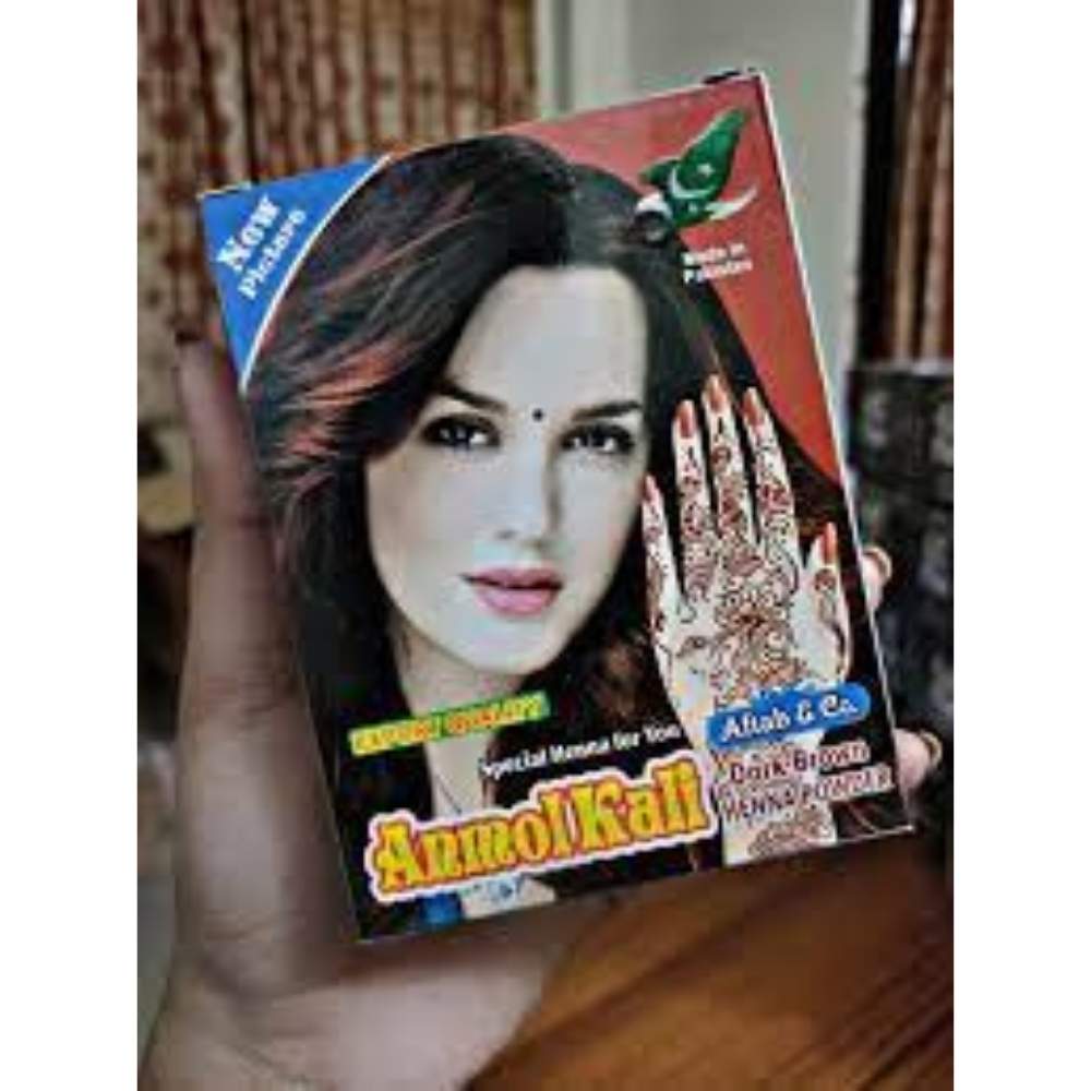 Picture of Anmol Kali Dark Brown Mehndi Powder 50gm (Original Pakistani)