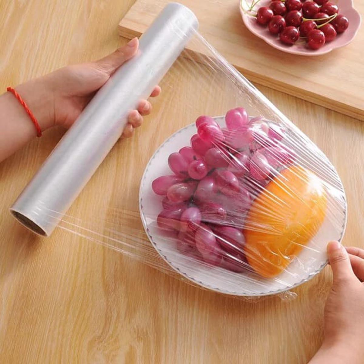 Picture of Fresher Plastic Stretch Wrap Food-Grade Freshness Keeper 200 SQ.FT