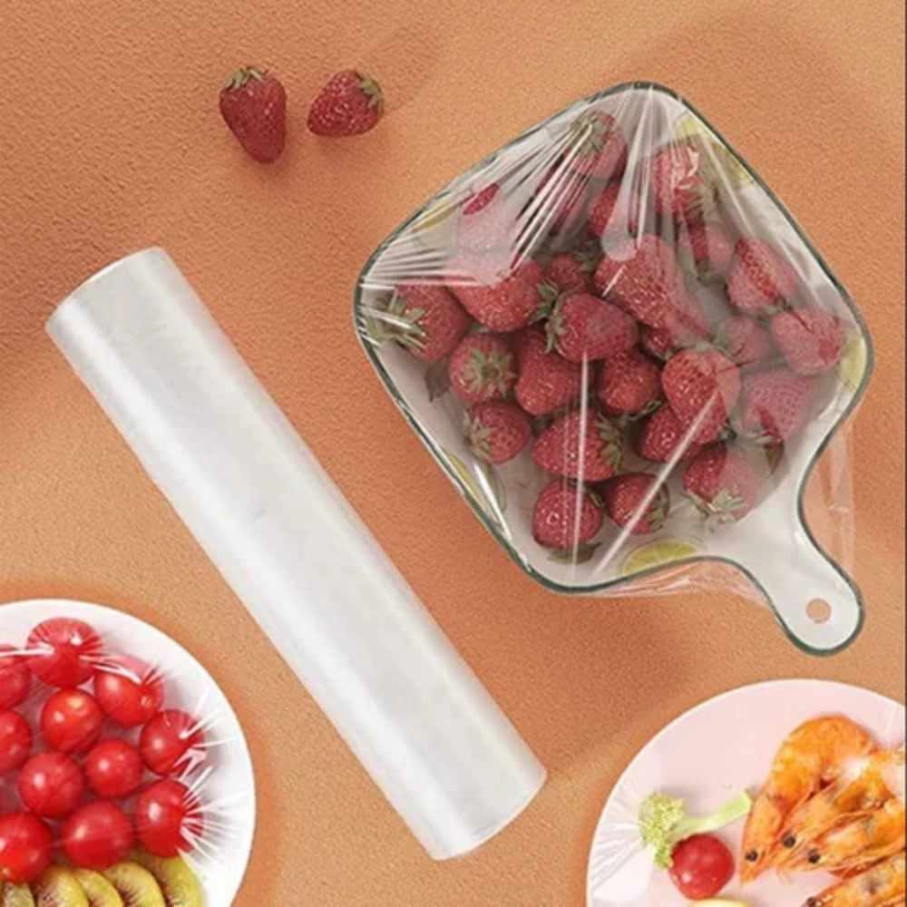 Picture of Fresher Plastic Stretch Wrap Food-Grade Freshness Keeper 200 SQ.FT
