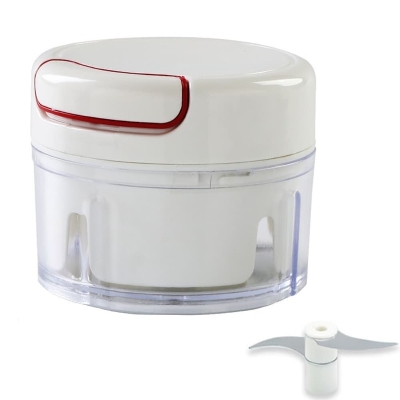 Picture of Hand Manual Blender, Vegetable Cutter & Manual Meat Grinder 2-Blade