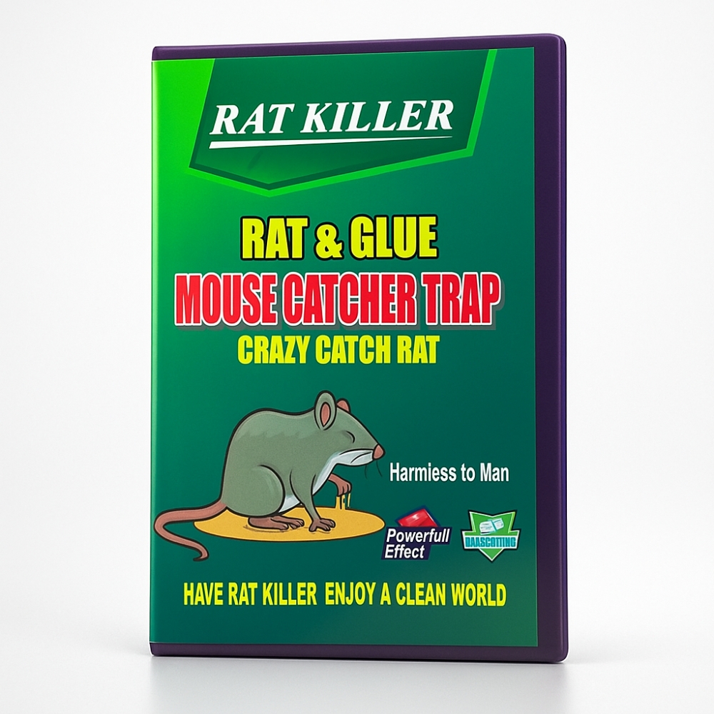 Picture of Rat and Glue Mouse Catcher Trap Rat Killer Crazy Catch Rat (3pcs)
