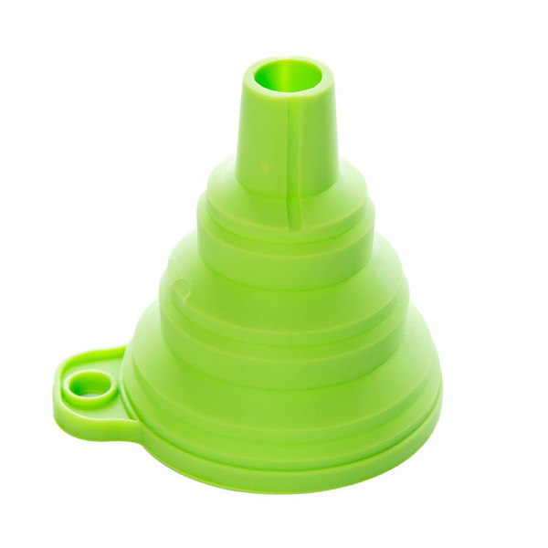 Picture of Food-Grade Silicone Foldable Mini Funnel - Kitchen Tool for Oil & Liquid Dispensing