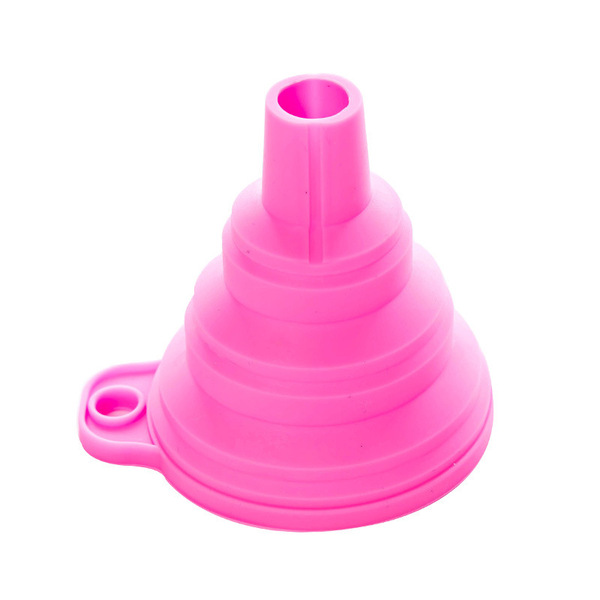 Picture of Food-Grade Silicone Foldable Mini Funnel - Kitchen Tool for Oil & Liquid Dispensing