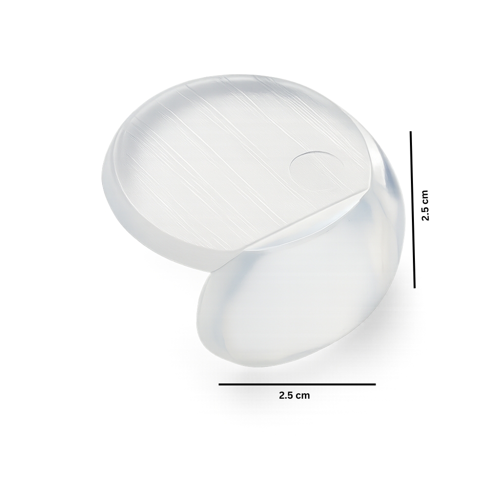 Picture of Transparent Silicone Table Corner Protector Baby Safety Anti Collision Cover ( round type ) (1pcs)