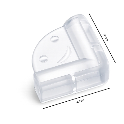 Picture of Transparent Silicone Table Corner Protector Baby Safety Anti Collision Cover (1pcs)