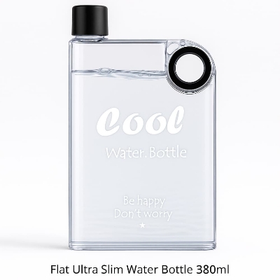 Picture of Flat Ultra Slim Water Bottle 380ml ( multicolor)
