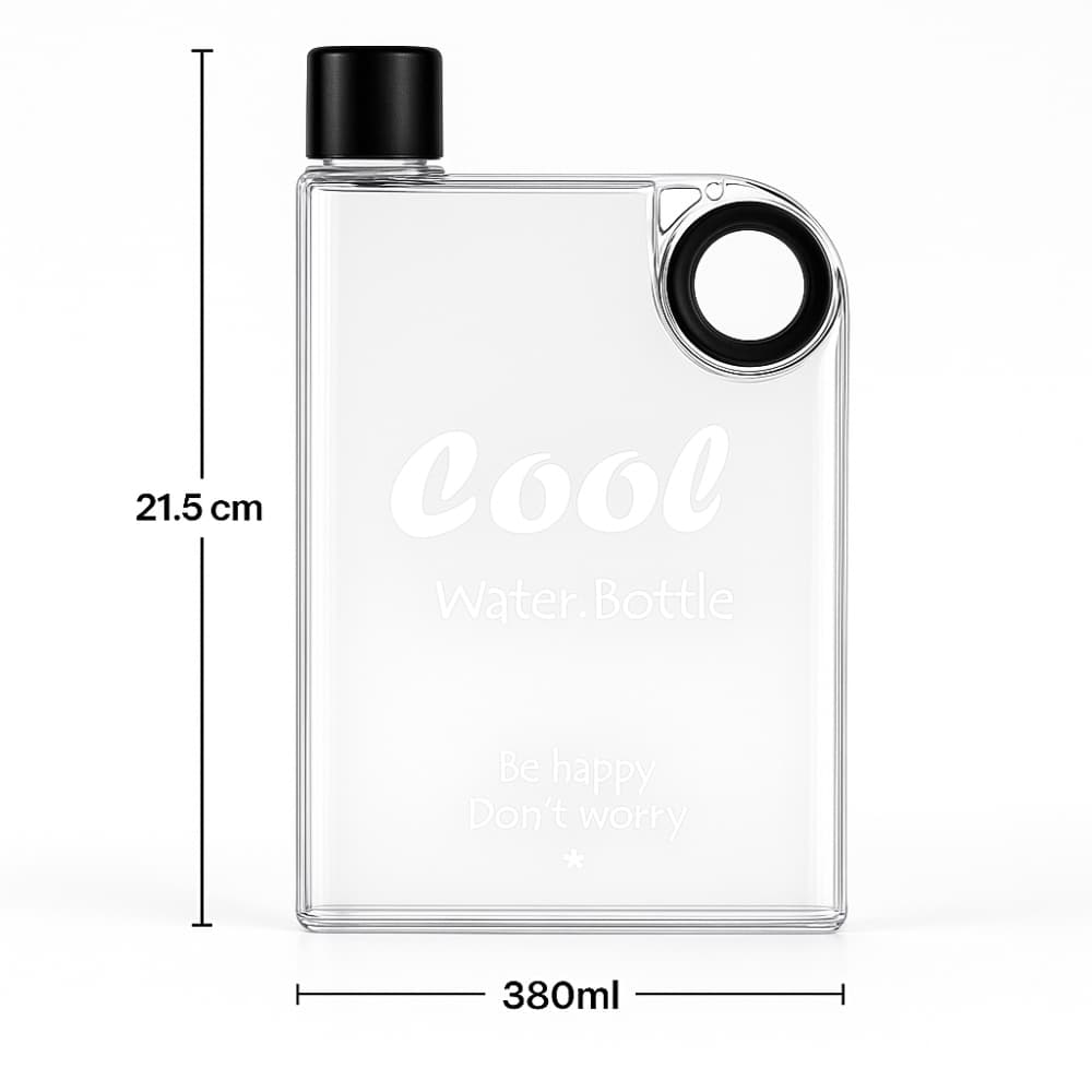 Picture of Flat Ultra Slim Water Bottle 380ml ( multicolor)