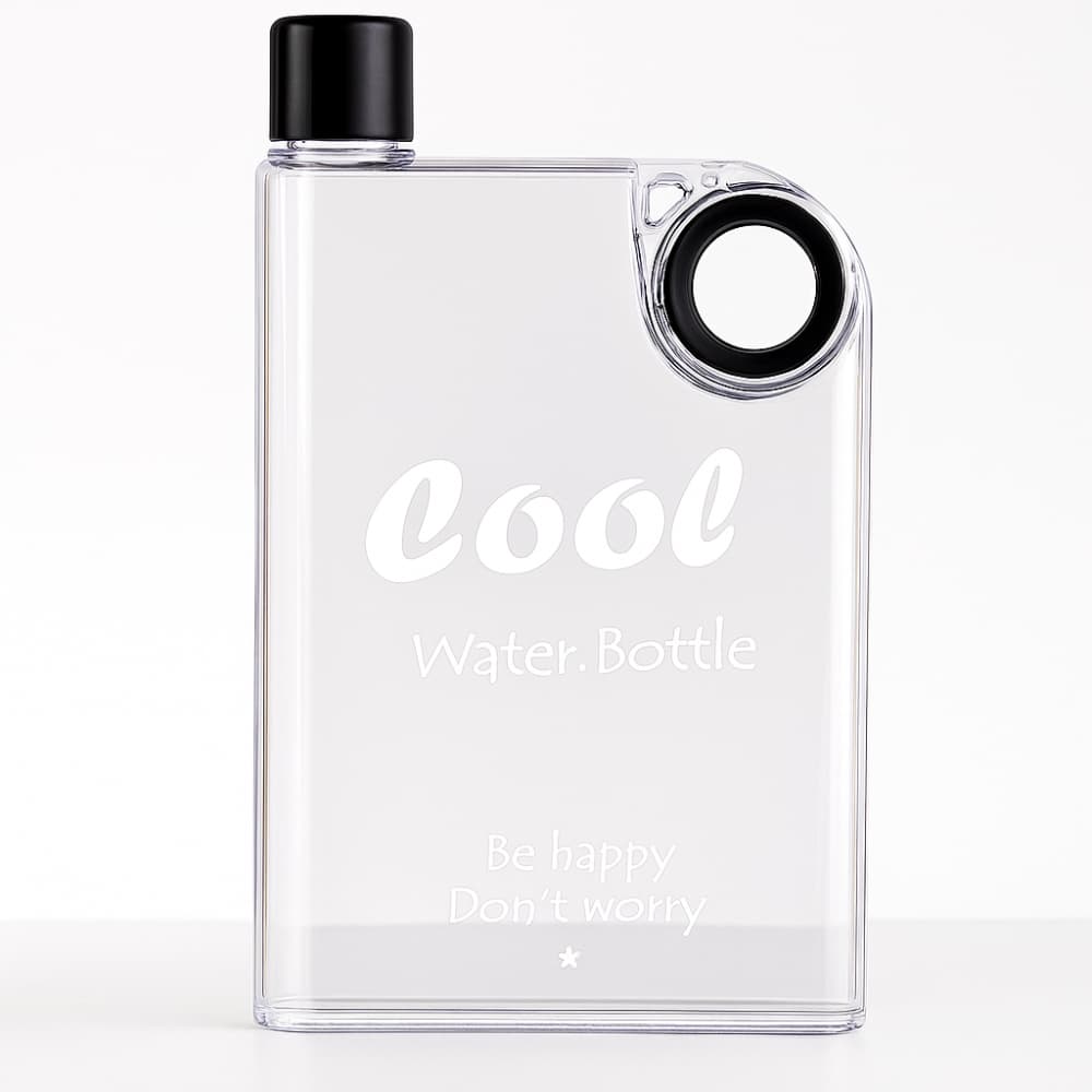 Picture of Flat Ultra Slim Water Bottle 380ml ( multicolor)