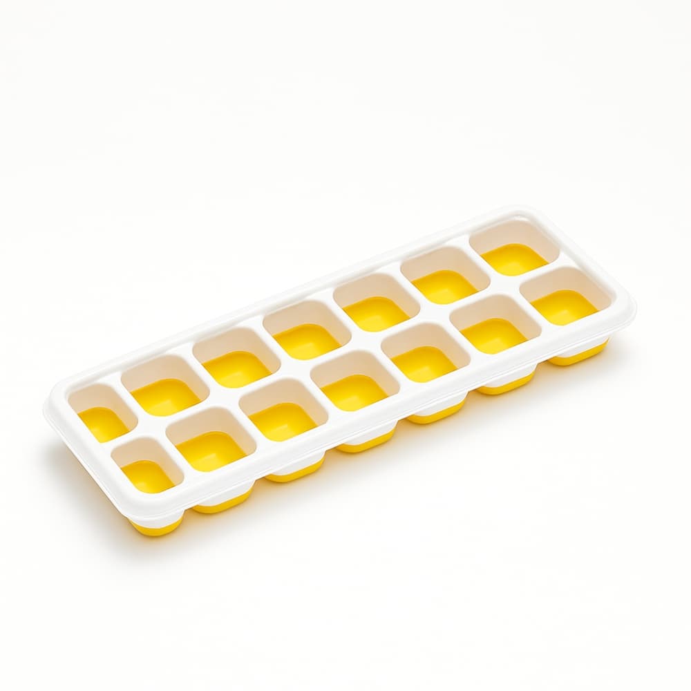 Picture of Ice Silicone Cube Tray Grid 14 – BPA-Free Flexible & Reusable Mold (Multicolor) 1pcs