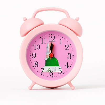 Picture of Twin Bell Alarm Table Clock for Heavy Sleepers (multicolor) 1pcs