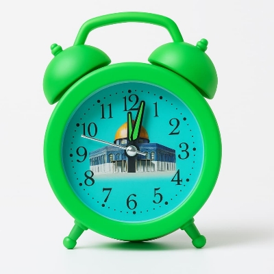 Picture of Twin Bell Alarm Table Clock for Heavy Sleepers (multicolor) 1pcs